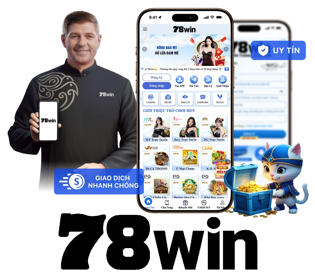 Giao diện 78Win trên mobile và máy tính